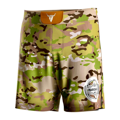 Marshals Arts Camo Shorts - Marshals Arts