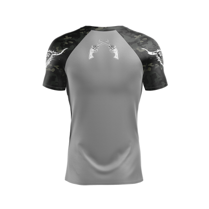 Marshal Black Camo/Grey Rashguard